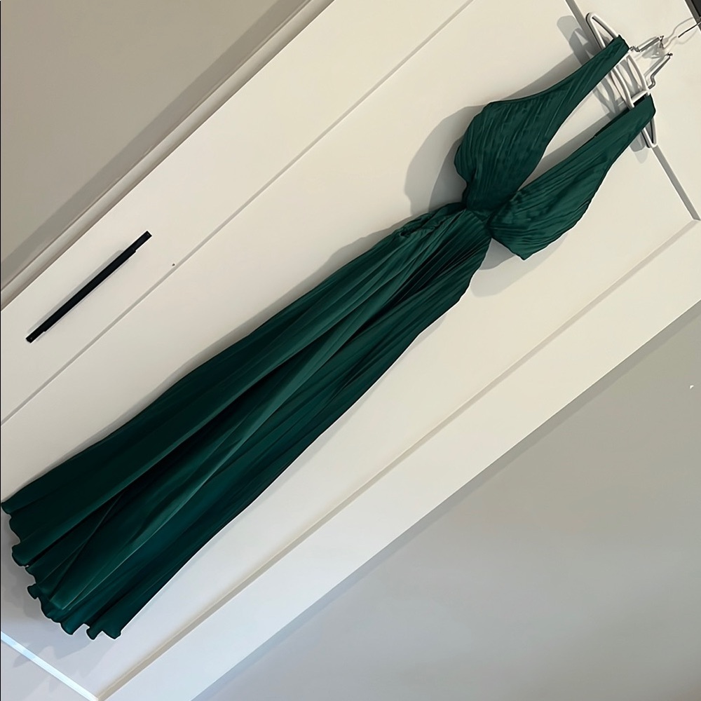 Abercrombie Elegant Green Evening Gown